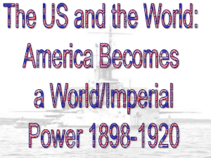 US IMPERIALISM POWERPOINT