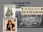 The Great War - Caddo Mills ISD