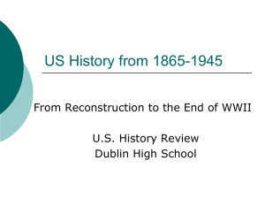 Review 1865-1945 - Dublin City Schools