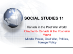Canada in the Post War World