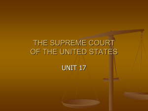 THE SUPREME COURT OF THE UNITED STATES