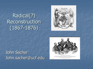 6 Radical Reconstruction