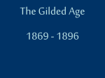 The Gilded Age Lecture