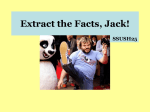 Extract the Facts, Jack!