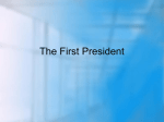 The First President