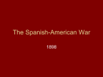 The Spanish - American War?