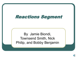 Reactions Segment