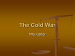 The Cold War