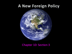 A New Foreign Policy