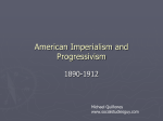 Imperialism and Progressivism