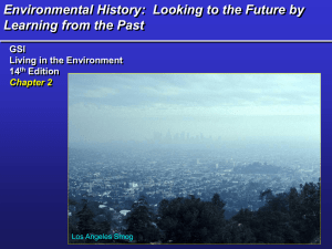 Environmental History of the United States