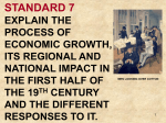 standard 7 explain the process of economic growth, its