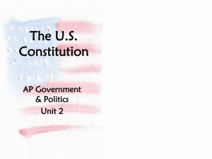 in the Constitution