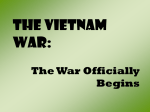 The Vietnam War: