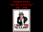 WORLD WAR I - hhhsuspreap