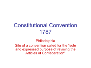 Constitutional Convention 1787