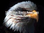 10 Things Every American Should Know