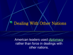 Dealing With Other Nations