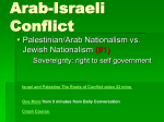 Arab - Israeli Conflict