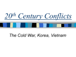20th Century Conflicts