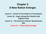 Chapter 4 Keystone of a New Nation