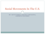 Social Movements In The U.S-Kevin Ribot