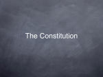 The Constitution The Principals of the Constitution of the United