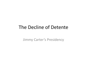 Jimmy Carter - ISN IB History II SL/HL