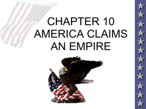 america claims an empire