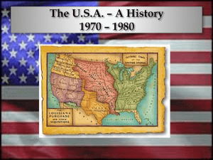 US History 1970- 1980