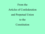 Articles to Constitution PowerPoint