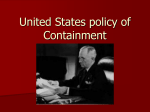 United States policy of Containment