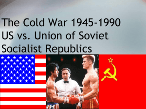 The Cold War - Cobb Learning
