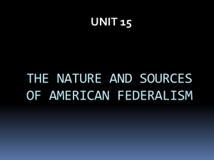 federalism