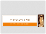 Cleopatra VII by Blythe