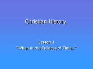 Christian History - GraceMessenger.com