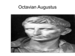 Octavian Augustus History of Augustus Augustus was born in Gaius