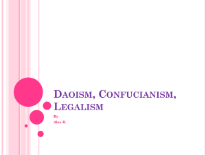 Daoism,confucianism