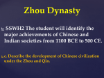 Zhou Dynasty - Polk School District