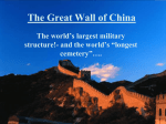 The Great Wall of China