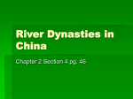 ch2 sec4 River Dynasties in China
