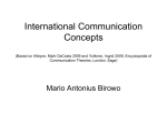 International Communication Concepts