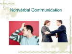Dimensions of Non-verbal Communication