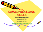 Introduction to Communication Skills