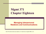 Chapter Eighteen - University of Mississippi