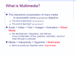 The Art and Science of HyperMultiMedia