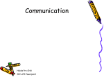 Communication - Hubbs Center