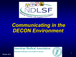 Decon v2.0 Incident Command & Planning