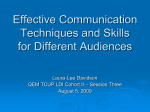 PowerPoint Presentation - Effective Communication Techniques