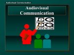 Audiovisual Communication
